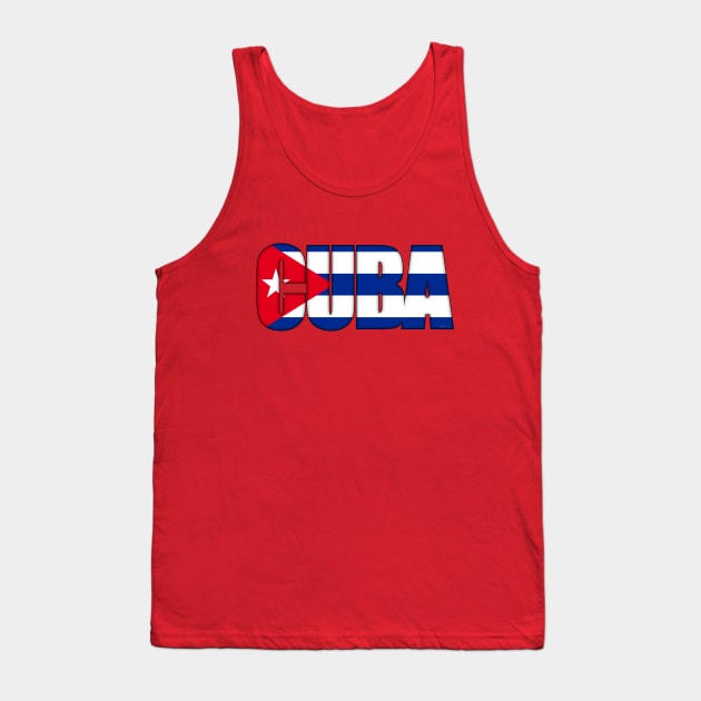 Cuba Tank Top by SeattleDesignCompany